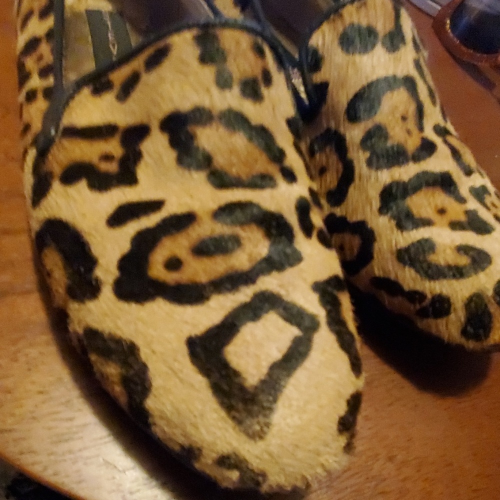 Calf  hair loafers